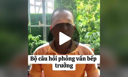 Các câu hỏi phỏng vấn phụ bếp: Bí quyết để thành công